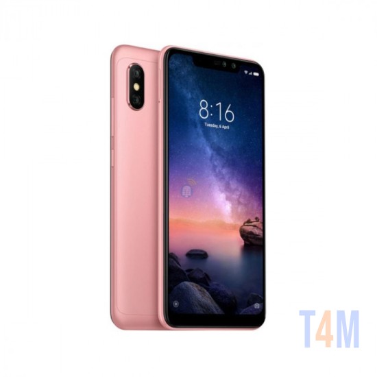 XIAOMI REDMI NOTE 6 PRO 4GB/64GB 6.26" DUAL SIM PINK GOLD